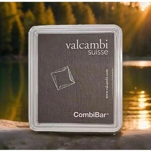 1 Gram Pure Silver Bar Valcambi .999 Fine